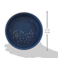 Fringe Studio Stoneware Pet Bowl, Medium, Celestial (479007),Dark Blue