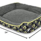 SpongeBob SquarePants for Pets Shadow in the Dark Cuddler Dog Bed, 24"L x 9.5"W x 4.7"Th, Polyester, Officially Licensed