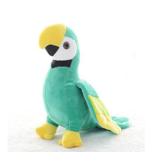 CHELEI2019 9.8" Parrot Stuffed Animal Soft Bird Stuffed Animal Parrot Plush Toy Gifts for Kids