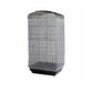 Adjustable Birdcage Seed Catcher Feather Catcher Bird Cage Cover Net Airy Soft Skirt Guard Birdcage Nylon Mesh Netting for Parrot Macaw Parakeet Round Square Cage (118 x 32 Inch, White)