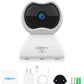 3MP PTZ Home Security Cameras, HD Night Vision 2.4G WiFi Baby Monitor Camera Indoor Remote Access via The App, Double Data Protection, Motion Detection, App Notifications, Two-Way Audio-3