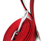 Dog Leash for Medium, Large and Small Dogs - 6 Foot Dog Leashes for Training and Daily Walks - Durable Sizes in Lightweight and Heavy Duty for Small and Large Breeds (1-Layer, Red)