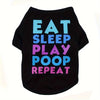 Dog Shirt for Small Medium Large Dogs Dog T-Shirt Breathable with Text XS