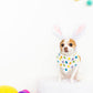 Pearhead Jelly Bean Dog Bandana, Easter Pet Scarf, Slip-On Collar Accessory for Small Medium Pets, Cute Puppy Costume, Spring Seasonal Pet Apparel