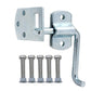 Boxer Truck Corner Gate Latch Sets w/Bolts & Screws - Truck Stake Bed Latches Bracket Set for Utility Trailer, Stake Body Gates, Sheds, Wood, Trucks, & Trailers - Heavy Duty - 2 Set