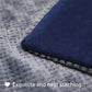 furrybaby Dog Blankets for Small Dogs & Cats for Couch, Reversible Flannel Blankets for Pets 24x32 Inch,Cat Blankets for Indoor Cats Washable (Blue)
