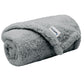 furrybaby Dog Blankets for Small Dogs, Puppy Small Fleece Blankets for Pets, Premium Cat Blanket, Sherpa Pet Blanket Washable for Pet Kitten Doggy (Grey, 24x32 in, S)