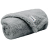furrybaby Dog Blankets for Small Dogs, Puppy Small Fleece Blankets for Pets, Premium Cat Blanket, Sherpa Pet Blanket Washable for Pet Kitten Doggy (Grey, 24x32 in, S)