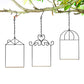 MIXXIDEA 3PK Hummingbird Perch, Hummingbird Swing with Metal Frame, Bird Swing with Wooden Dowel and Hanging Chain,Suitable for Hanging Indoor,Outdoor, Lawn,Patio,Garden