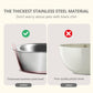 FluffyDream Elevated Bowls, Sturdy Non-Slip With Stainless Steel Bowl, for Wearing Cone, Long Ears, Large Dogs - Colorful Raised, LemonYellow, L (860ML / 3 Cups)