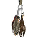 GUGULUZA Duck Strap Carrier, Hunting Game Ducks Tote Holder, Birds Goose Carry, Waterfowl Hanger Single & Double (Double)