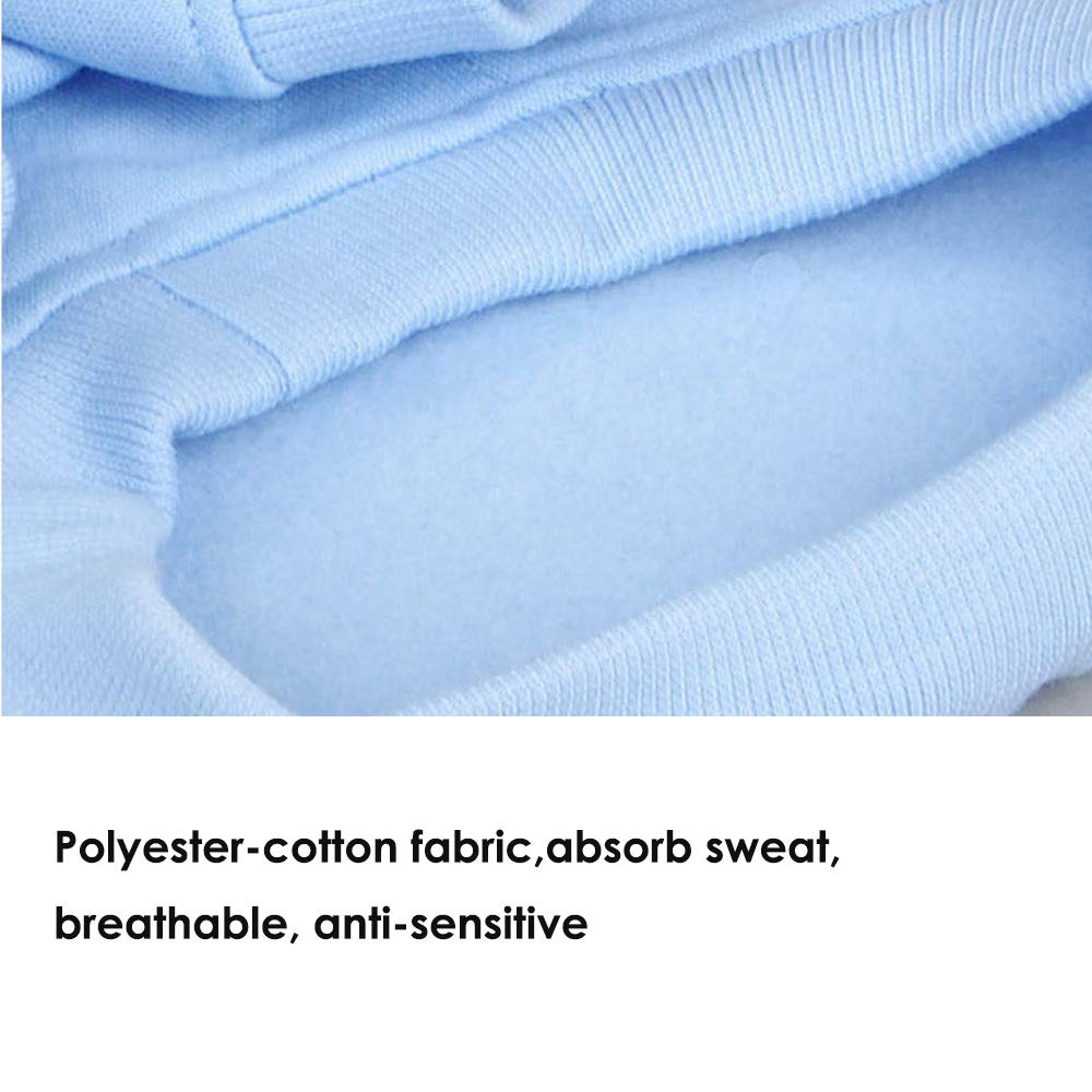 Petmingham Pet Clothes for Dog Cat Puppy Hoodies Coat Fleece Sweatshirt Warm Sweater Dog Outfits