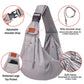 FDJASGY Small Dog Sling Cat Carrier Adjustable Strap Hands Free Reversible Pet Puppy Travel Bag Backpack for Outdoor Travel