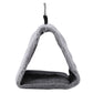 Haosie Warm Bird Nest House, Bird Bed for Cage Accessories, Parakeet Toys Hammock, Plush Parrot Hanging Hut Tent for Conure Cockatiel Lovebird Cockatoo