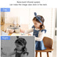 3MP PTZ Home Security Cameras, HD Night Vision 2.4G WiFi Baby Monitor Camera Indoor Remote Access via The App, Double Data Protection, Motion Detection, App Notifications, Two-Way Audio-3