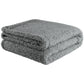 furrybaby Dog Blanket Soft Dog Blankets for Large Dogs Puppy Essentials Washable Sherpa Fleece Cat Blanket 32x40 Inches for Bed Furniture Couch Sofa (Medium, Grey)