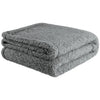 furrybaby Dog Blanket Soft Dog Blankets for Large Dogs Puppy Essentials Washable Sherpa Fleece Cat Blanket 32x40 Inches for Bed Furniture Couch Sofa (Medium, Grey)