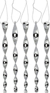 Repellent Wind Twisting Scare Rods (12 inch) (Set of 5) Keep Birds Away from Your Home, Garden, Patio - Decorate Your Home and Garden with These Stunning Bird Scarers