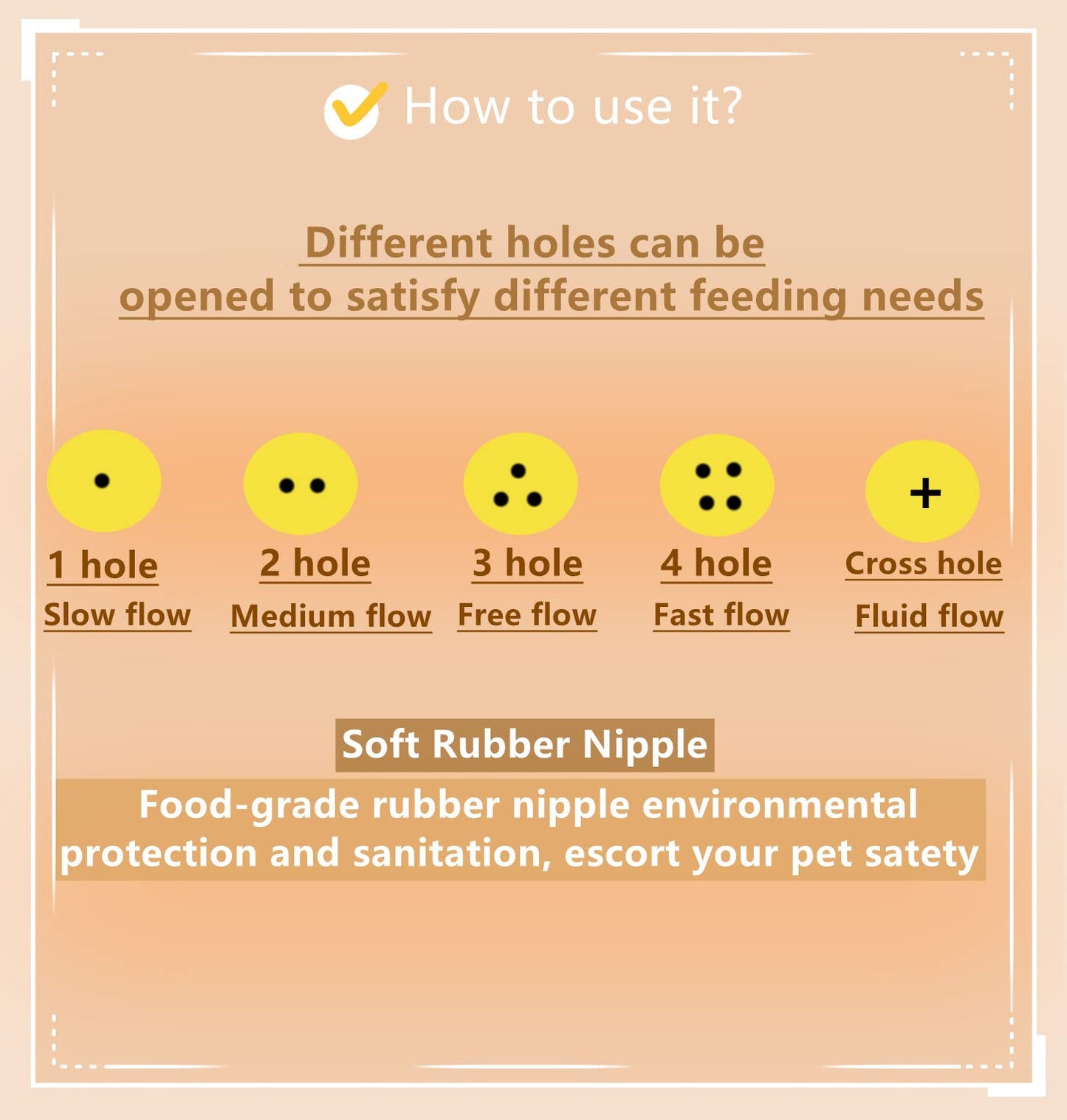 Cassielhouse Pet Feeding Bottle,pet Feeding Tool,Pet Syringe,Pet Nursing kit,Pet Puppy Bottles,Pet Pill Shooter Dispenser,Dog cat Feeding Bottle,Small Animal Silicone Nipples