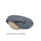 EechicSpace Waterproof Dog Bed Cover Round 24 Inch Grey