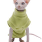Sphynx Cat Apparel Kitty Clothes Warm Autumn and Winter Hairless Cat Outfits Cat Clothes for Devon Rex Cats, Cornish Cats and Small Cats (Pink, Large)