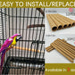 20Pcs Sand Perch Covers for Bird - Bird Perchs Covers 7.5" Long x 3/8" Diameter Bird perches for Parakeets, Lovebirds, Parrotlets, Canaries and Other Small Birds (Yellow, 20pcs 7.5" x 0.43")
