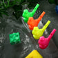 Sumind 16 Pcs Bird Water Whistles Party Whistles Bird Call Toys Novelty Water Warblers Musical Instrument Toy for Boys Girls Bath Party Games Gifts