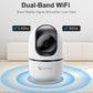 Adorbee Indoor Security Camera for Home: 2K 360° 5G & 2.4G WiFi Camera with Phone App - Pet Dog Baby Monitor with 2 Way Audio - Motion Detection Night Vision for House Room Monitoring