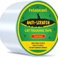 Petslucent Cat Scratch Furniture Protector Tape, Cat Anti Scratch Training Tape, Double Sided Clear Sticky Paws Guards for Carpet, Sofa, Couch, Door (3''x 30 Yards)