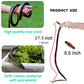 Hsxfl Rubber Snakes to Keep Birds Away, 4 Pieces 27.5 Inch Realistic Rubber Snakes, Plastic Fake Snakes Toy Snake for Garden Props to Scare Birds, Squirrels, Mice, Pranks,Halloween Decoration