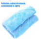 Winter Warm Bird Nest House Shed Hut Hanging Hammock Finch Cage Plush Fluffy Birds Hut Hideaway for Hamster Parrot Macaw Budgies Eclectus Parakeet Cockatiels Cockatoo Lovebird (M, Blue)