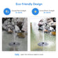 AUTGA Solar Fountain, Floating Solar Powered Water Fountain Pump for Bird Bath, Garden, Pond, Pool, Outdoor (1W)