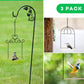 MIXXIDEA 3PK Hummingbird Perch, Hummingbird Swing with Metal Frame, Bird Swing with Wooden Dowel and Hanging Chain,Suitable for Hanging Indoor,Outdoor, Lawn,Patio,Garden