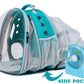 halinfer Portable Mini Fan for Cat Backpack Carrier, USB Rechargeable Battery Included Speed-Adjustable Fan for Pet Backpack