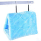 Winter Warm Bird Nest House Shed Hut Hanging Hammock Finch Cage Plush Fluffy Birds Hut Hideaway for Hamster Parrot Macaw Budgies Eclectus Parakeet Cockatiels Cockatoo Lovebird (M, Blue)