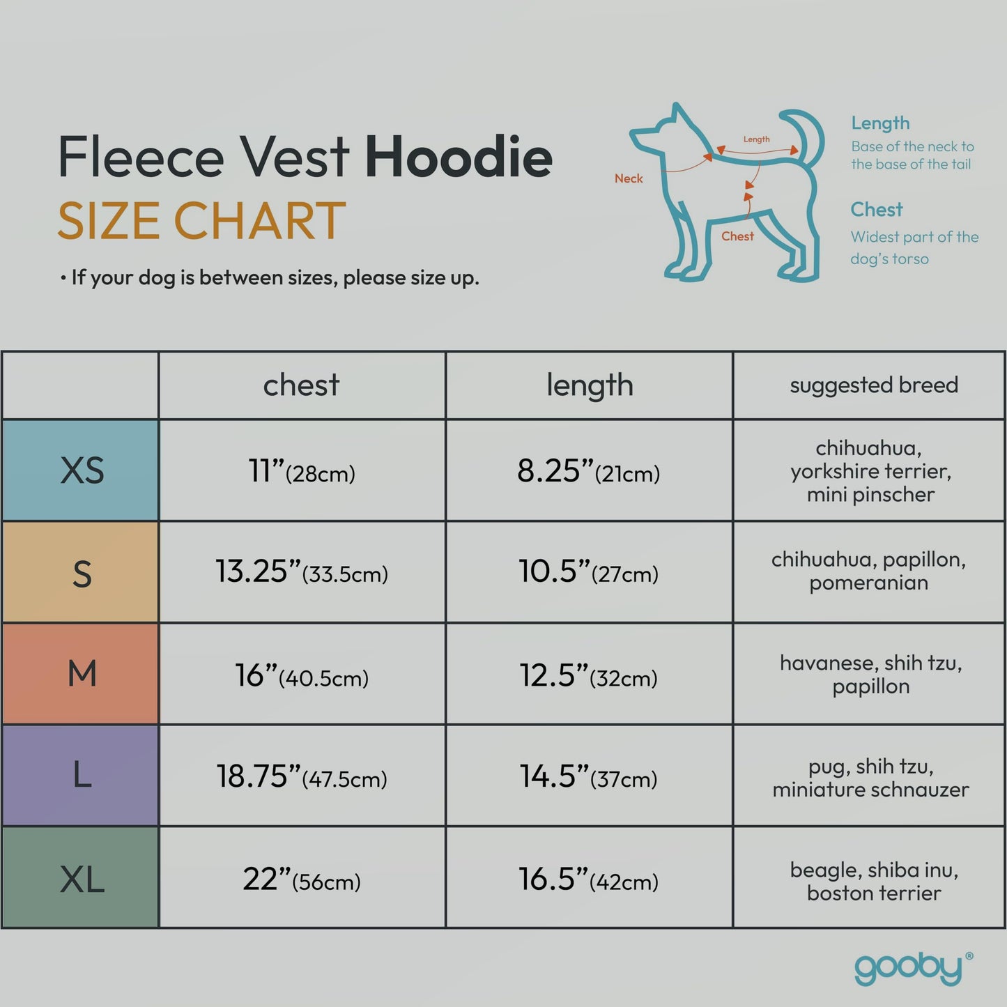 Gooby Fleece Vest Hoodie Dog Sweater - Green, X-Small - Warm Pullover Dog Hoodie with O-Ring Leash for Small to Medium Dogs
