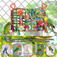 Bird Toys Bird Foraging Toys for Parakeets Cockatiel Conures Lovebirds Bird Foraging Shredding Seagrass Wall with Various Toys for Birds