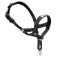 Pawaboo Dog Muzzle, Head Halter Collar for Dog, Pet Dogs Nylon Reflective Adjustable Loop Anti-Biting Barking Control Easy Fit Dogs StopsPulling Head Leash, Medium Size, Black