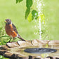 AUTGA Solar Fountain, Floating Solar Powered Water Fountain Pump for Bird Bath, Garden, Pond, Pool, Outdoor (1W)