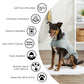 Bone Dry Pet Robe Collection, Embroidered Absorbent Microfiber Bath Robe with Adjustable Closure, for Dogs & Cats, Large, Raspberry Sorbet
