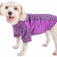 Pet Life ® Active 'Warf Speed' Heathred Dog Fitness and Yoga Pet T-Shirt Dog Clothes - Performance Dog T-Shirt with 4-Way-Stretch, Reflective and Quick-Dry Technology - Summer Dog Shirts