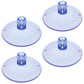4 Pieces Cat Window Perch Suction Cup Cat Window Bed Suction Cup Replacement Suckers for Hammock Hanging Pet Supplies Indoors