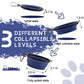 Collapsible Dog Bowls for Travel, 2-Pack Dog Portable Water Bowl for Dogs Cats Pet Foldable Feeding Watering Dish for Traveling Camping Walking with 2 Carabiners, BPA Free