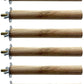 Tfwadmx 8 PCS Parakeet Perch Bird Stand Toy Natural Wood Platform Grinding Nail Cage Accessories for Small Birds Cockatiels Lovebirds Budgie Parrots