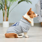 Star Wars for Pets The Mandalorian Dog Hoodie with Leash Attachment Hole - Pet Outerwear for Dogs - Officially Licensed Dog Apparel & Accessories, Grey, Size Small