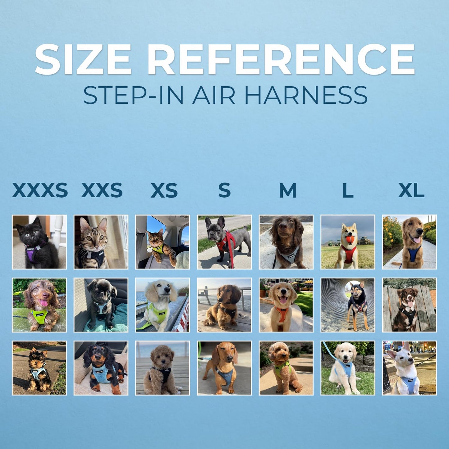 Voyager Step-in Air Dog Harness - All Weather Mesh, Reflective, No Pull Harness for Small, Medium Dogs, Cats - Secure with Hook & Loop Fastener, Buckle, Double D-Rings - Army/Black Trim, S