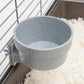 Lixit Quick Lock Removable Cage Bowls for Rabbits, Birds, Dogs, Cats, Gunea Pigs and Other Small Animals. (20oz, Granite)
