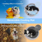PEPPY BUDDIES Round Cooling Mat for Dos Reversible (Cool & Waterproof) Cooling pad for Dogs, Machine Washable- Ideal to Use it on Donut Beds,Sofa and Floor- Durable Eco Friendly Material