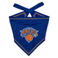 Pets First NBA New York Knicks TIE Bandana, Size Large/X-Large. Dog Bandana Scarf Bib for Pet Cat Dog. The Ultimate Game-Day, Party Bandana