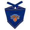Pets First NBA New York Knicks TIE Bandana, Size Large/X-Large. Dog Bandana Scarf Bib for Pet Cat Dog. The Ultimate Game-Day, Party Bandana